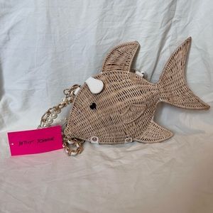 Betsy Johnson crossbody purse - Gone Fishing